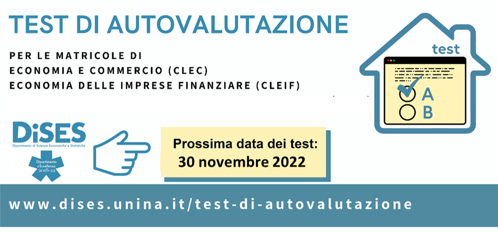 date test di autovalutazione